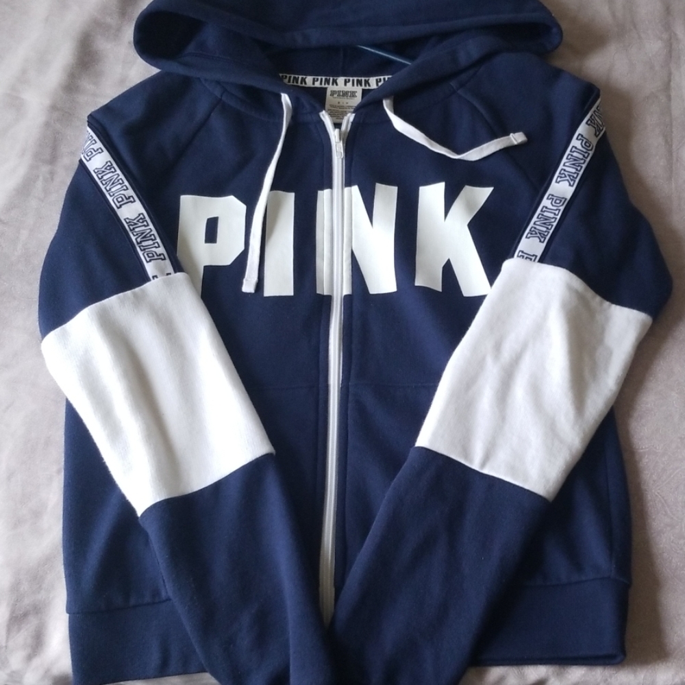 PINK Victoria's Secret Full Zip Hoodie Jacket